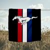 1PC Mustang Blanket Flannel Throw for Sofa, Indoor, Camping, Living Room, Office, Chair, And Bed Soft Birthday Christmas Gift
