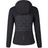 Asics Sports Lifestyle Series Hooded Casual Solid Color Long Sleeve Jacket Down Coat Women jackets Black 2012D165-001