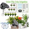Solar Powered Automatic Drip Irrigation System Kit With Timed DIY Garden Irrigation Automatic Watering Kit Suitable For Garden
