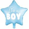 Balon Foliowy Gwiazda It's A Boy,45Cm,Błękit 1Szt.