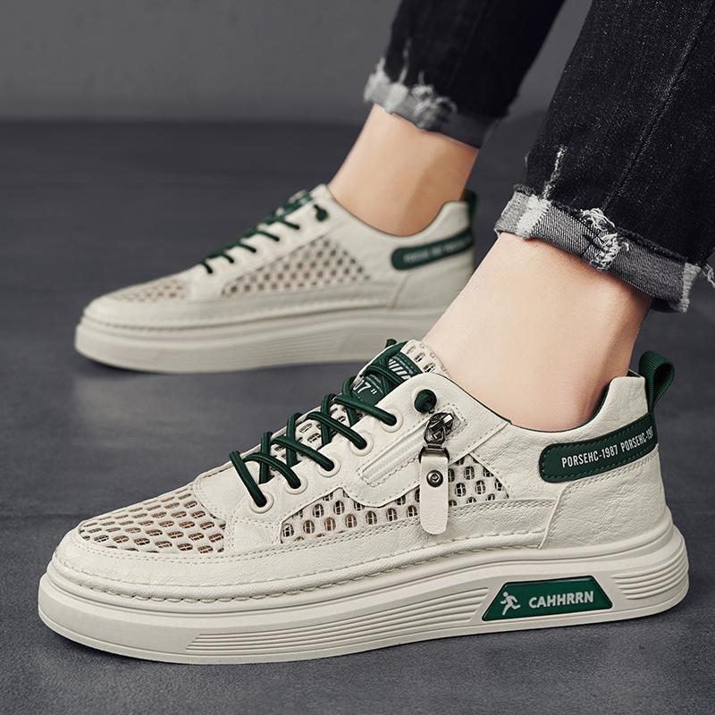 CYYTL Shoes For Men Summer Mesh Sneakers Casual Breathable Outdoor Running Tennis Platform Sports Hiking Luxury Designer Loafers