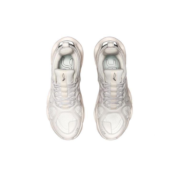 Li Ning Arc ACE Cushioning Slip Resistant Low top Running Shoes Women's White ARHP308-2