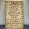 Retro Metal Wall Art Panel Living Room Decor Tin Sign 20x30cm