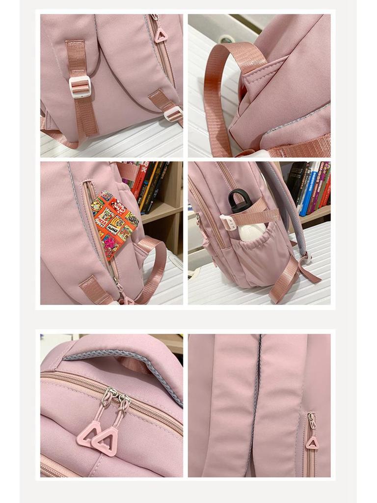 Trendiger vielseitiger Rucksack im koreanischen Stil für Studenten und Reisen - Großes Fassungsvermögen, lässig, Unisex-Design