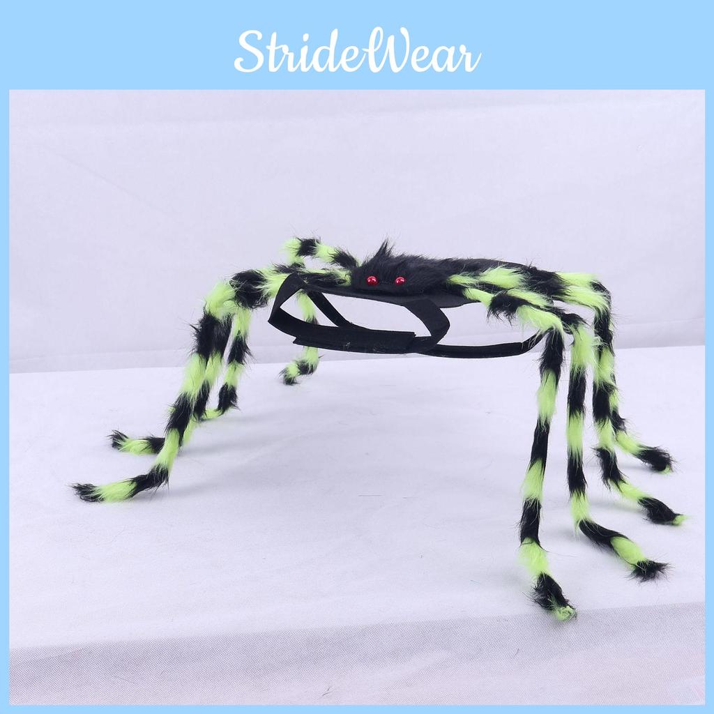 Spider Halloween Dog Costume With Fabric Material Pet Dress Up Party Accessory