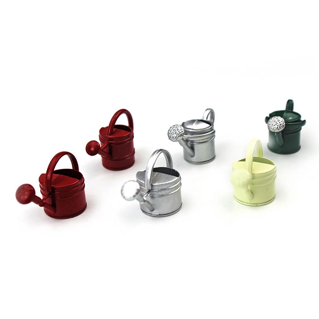 1:12 /1:6 Dollhouse Miniature Scene Model Watering Can Pretend Play Toy