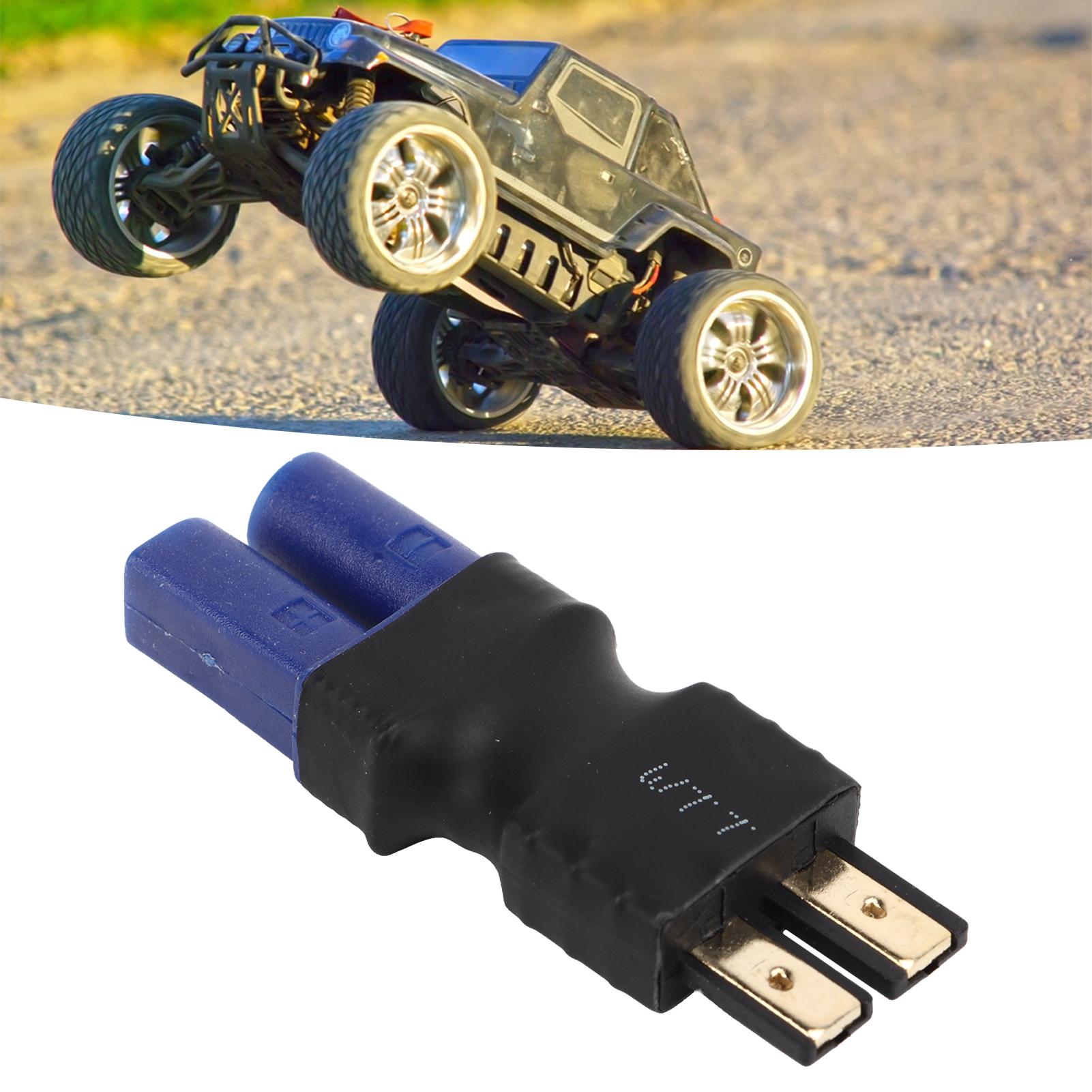 

10Pcs EC5 to for Traxxas Adapter Rubber Plastic Copper Accurate Safe Light EC5 to Male Adapter for RC Car Aircraft Boat