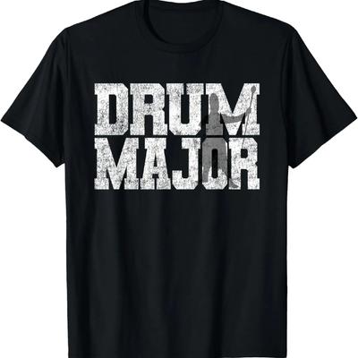 Drum Major - School Marching Band Member T-Shirt