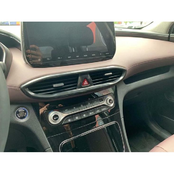 Для Hyundai Santa Fe 2019-2023 Накладка на центральный дефлектор кондиционера