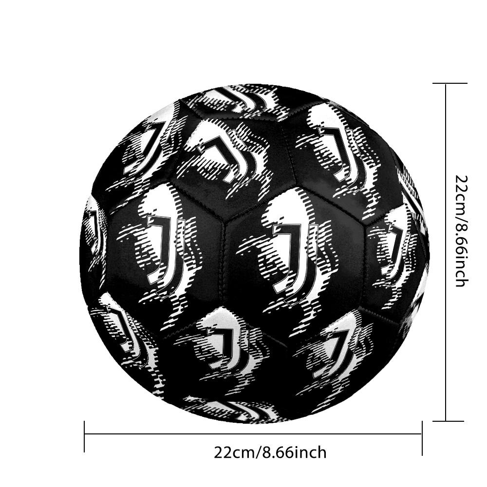 Juventus F.C. teamIndoor Soccer Ball Colorful All Ages Machine Stitched PVC Competition Ready Durable High-Bounce