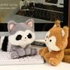 Animals Sitting Animals Plush Stuffed Animal Plush Doll Home Decor Raccoon Plush Toy  Kids Toy