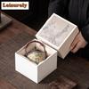 225ml Lifting Handle Teapot Zen Tea Infuser Pot Tea Making Kettle With Ball Hole Flower Tea Tea Services Supplies Ornaments Gift