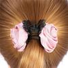 Hair Clip Roes Flower Shape Sturdy Elegant Rose Flower Hair Claws for Gift