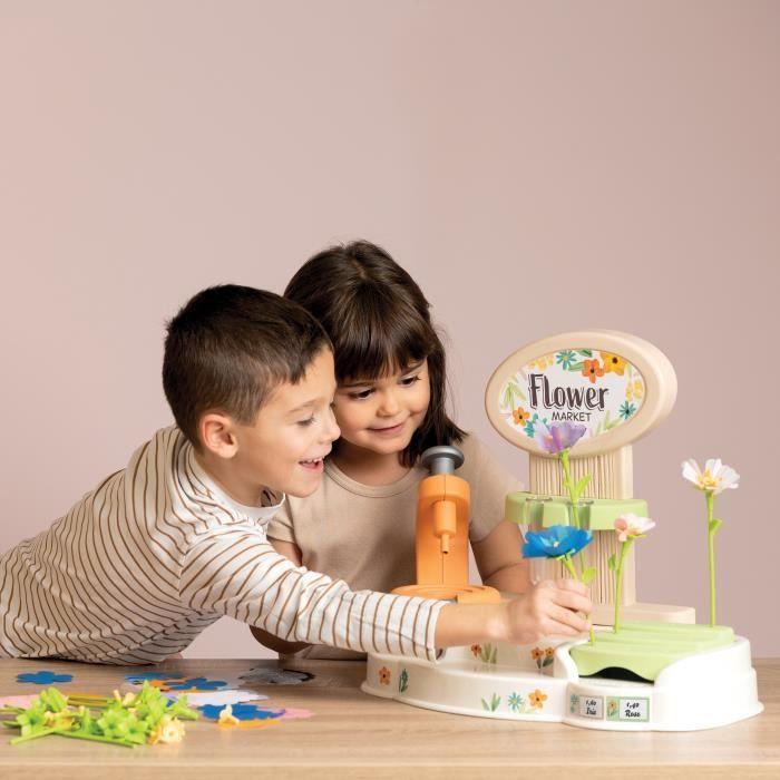 Smoby - marchande marché aux fleurs - dès 3 ans