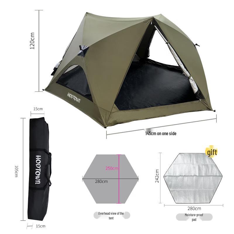 Hedawu HDW1525 Instant Outdoor Camping Tent