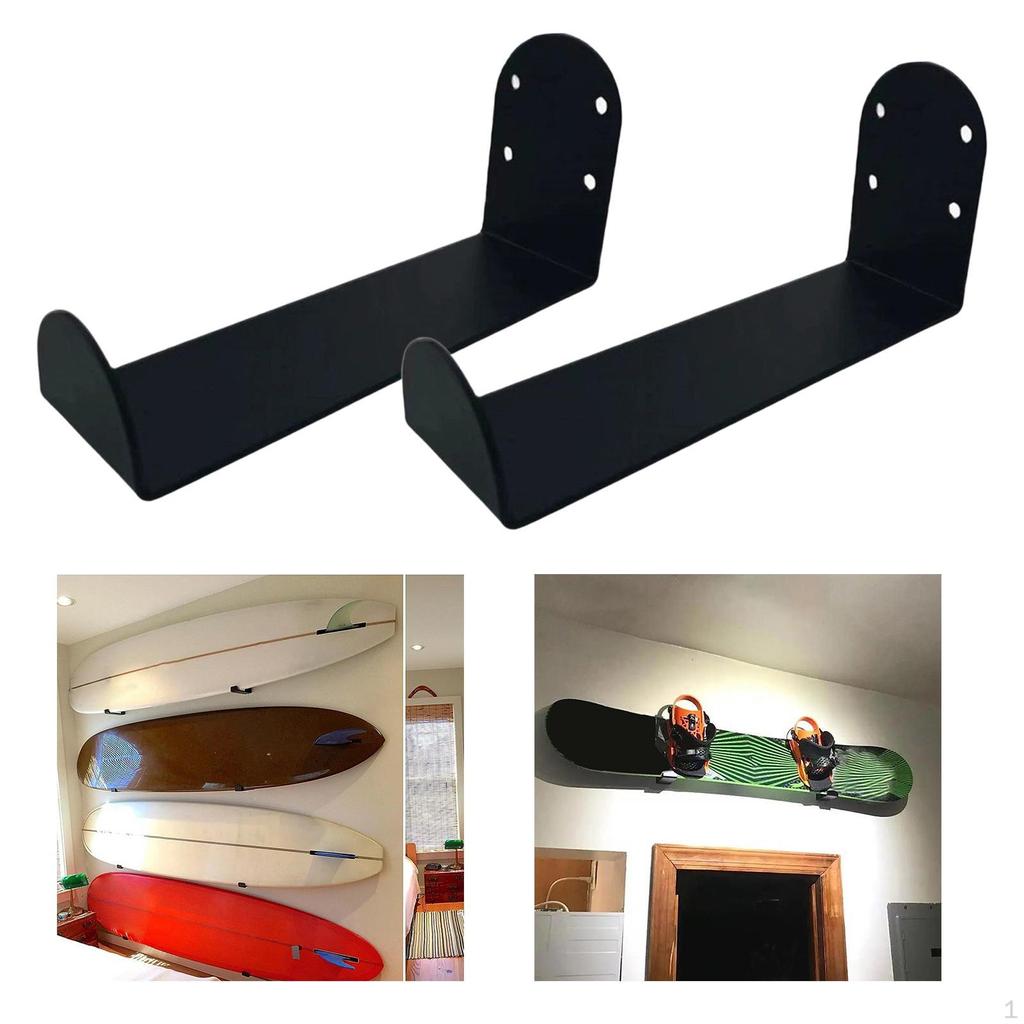 Skateboard Wall Mount Rack Snowboard Hanger Bracket Longboard Deck Surfboard Holder Stand for Skate
