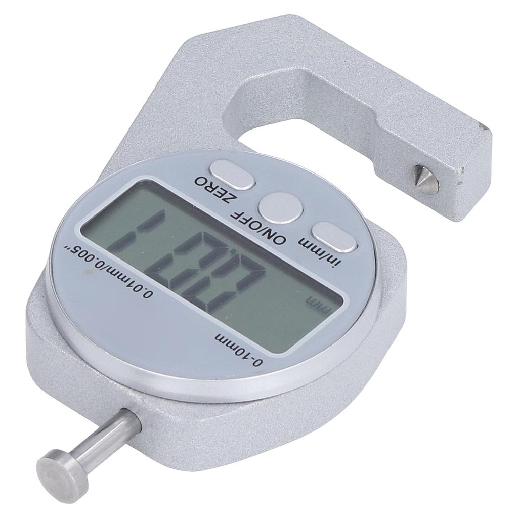 Digital Thickness Gauge 0‑10mm Range Mini Electronic Caliper Thickness Meter with LCD Digital Display
