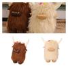 Highland Cow Plush Toy For Home Decor And Play Scottish Cattle Stuffed Animal