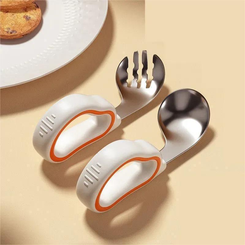 

Детский набор силиконовых ложек и вилок для самостоятельного кормления