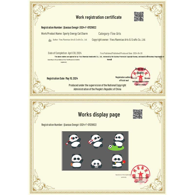 Graceful Sports Panda Blind Box Figurine - Office Desk Ornament & Gift