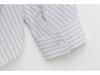 TAOP&ZA Women's Summer Poplin Shirt & Striped Casual Pants Skirt