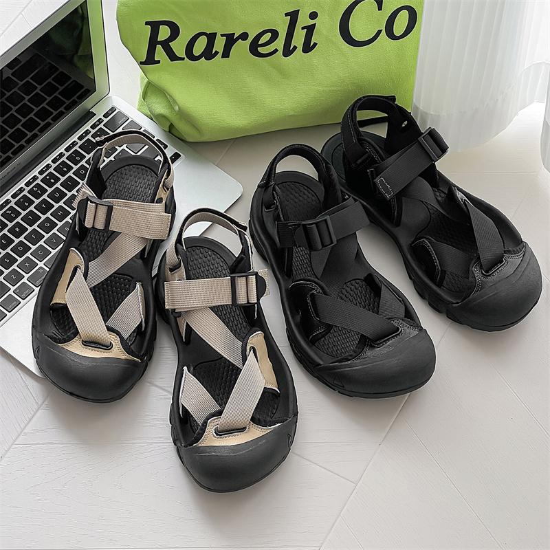 Fashion Men's Adventure Sandals 2025 Summer Hiking Shoes Quick Dry Non-Slip Sole Arch Support Beach Water Shoes for Outdoor Enthusiasts