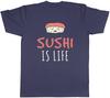 Sushi je život [Roztomilé sashimi] Pánské Unisex Tričko