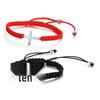 Minimalist Multi-Color Hand-Woven Stainless Steel Cross Couple Bracelet