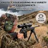 Tactical Noise-Reduction Wired Headset with Earmuffs for Shooting and CS