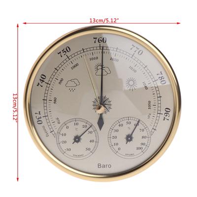 Mounted Wall Household Barometer Thermometer Hygrometer Weather Station Hanging