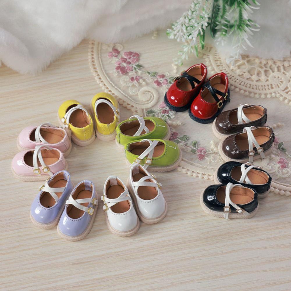 

Bow Doll Маленькие кожаные туфли BJD Doll 1/6 BJD Doll Кожаные туфли 1/6 Bjd Doll Обувь Toy s Market коричневый