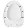 BSITN Universal Soft-Close Toilet Seat with Patented Handle