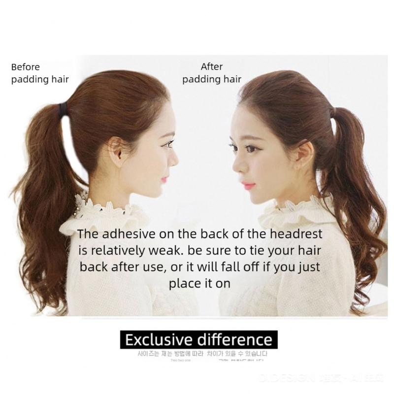 Weicher Schwamm-Haarclip Hebt Sanft Zur Kopfhaut Einfach Zu Benutzen Kein Styling-Accessoire Unisex