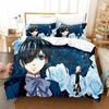New Anime Black Butler Bedding Set Sebastian Ciel Dakimakura Microfiber Duvet Cover Single Double Cool Design