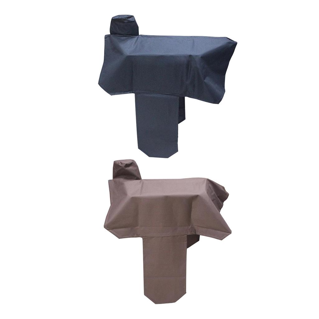 Elastic Fit Horse Saddle Cover Durable Oxford Cloth Dust Protection Lightweight Sleeve for Equestrian Supplies