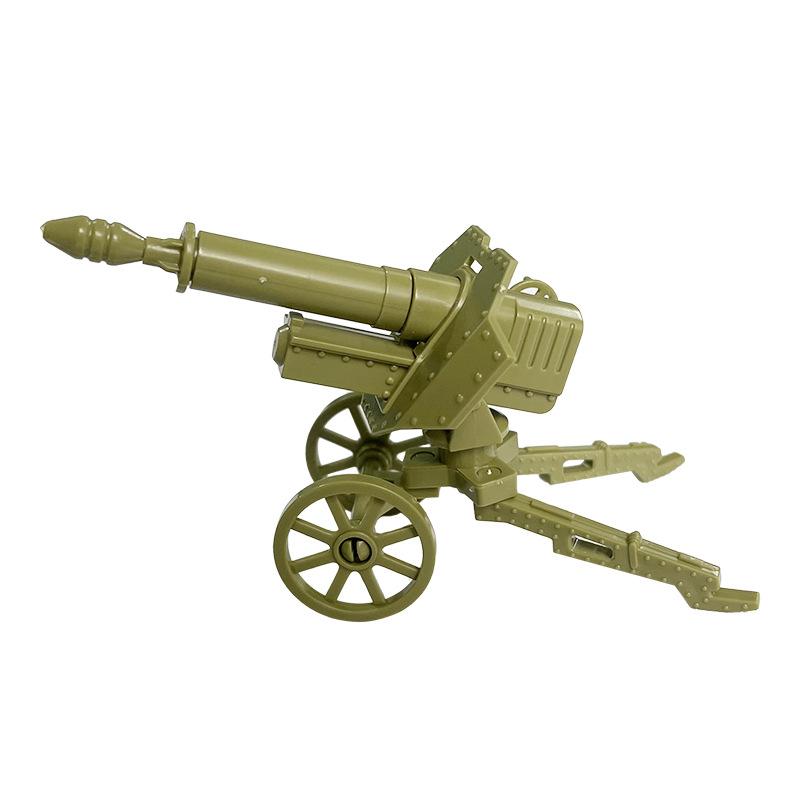 World War Ii Building Block Doll Military Toy Accessories Parachute Weapon Piece Equipment