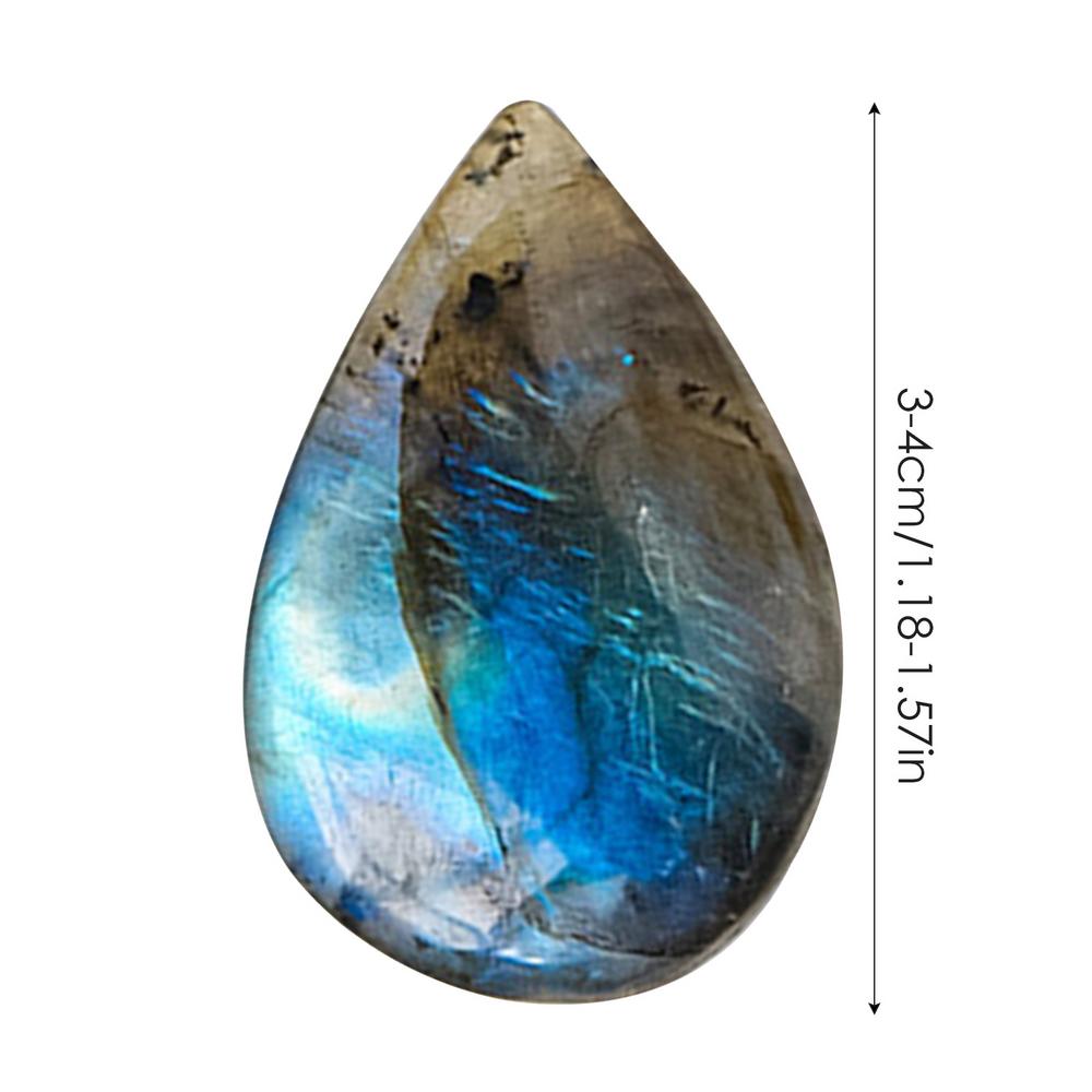 

1 шт. Натуральний лабрадорит Оригінальний лабрадоритовий місячний камінь Орнамент із натуральних каменів Місячний камінь Надіслати випадковим чином