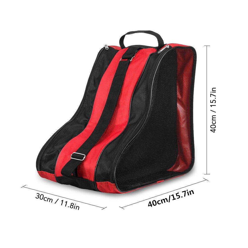 Sporting Goods Three-layer Roller Skate Carry Bag Large Capacity Skating Roller Skating Bag