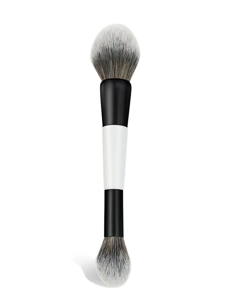 4-in-1 Double-Ended Makeup Brushes: Foundation, Powder, Blush, Highlighter, Contour Brush Set