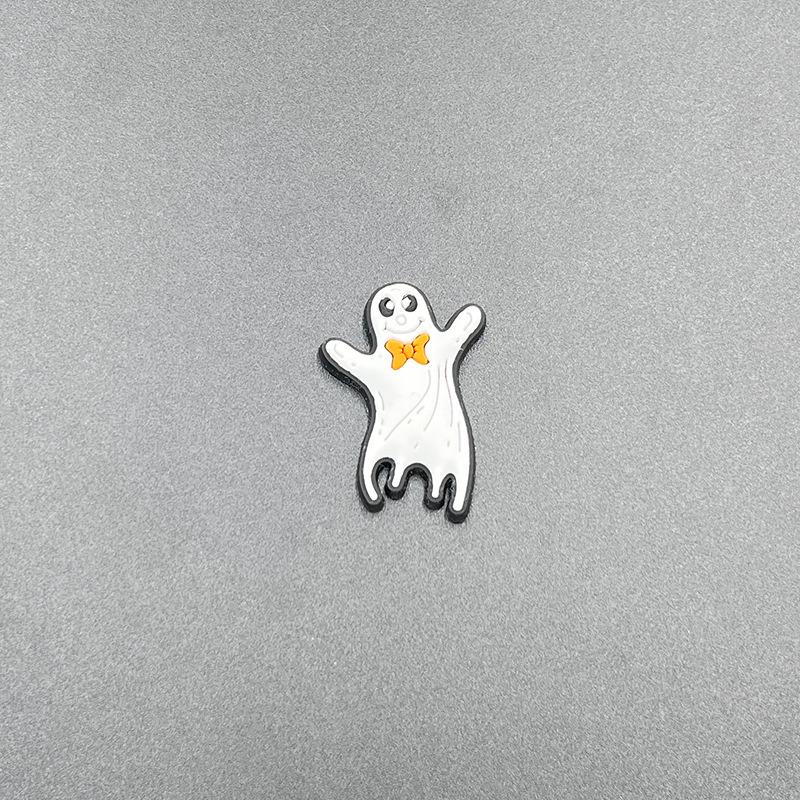 

Мультяшные Хэллоуинские украшения из мягкой резины для обуви, волос, чехлов для телефонов, хранения и соломинок. Patch Accessories