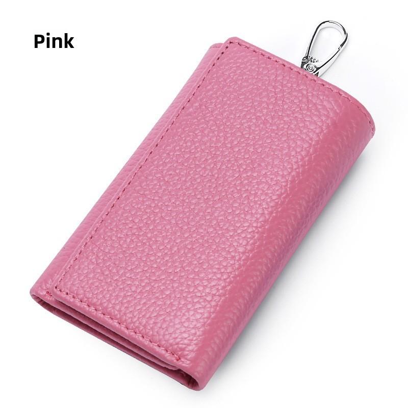 Leather Key Case With Upgraded Hanging Design For Couples And Daily Use