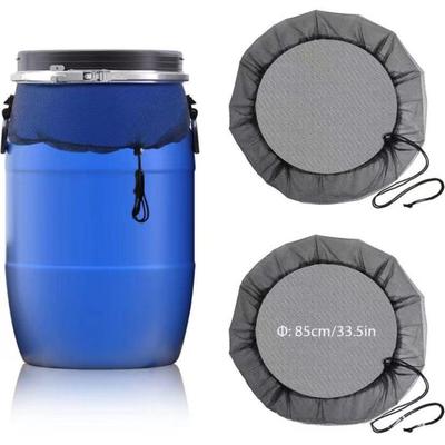 Outdoor Rain Barrel Insect-Proof Mesh Cover: Garden Water Tank Screen Filter Cover
