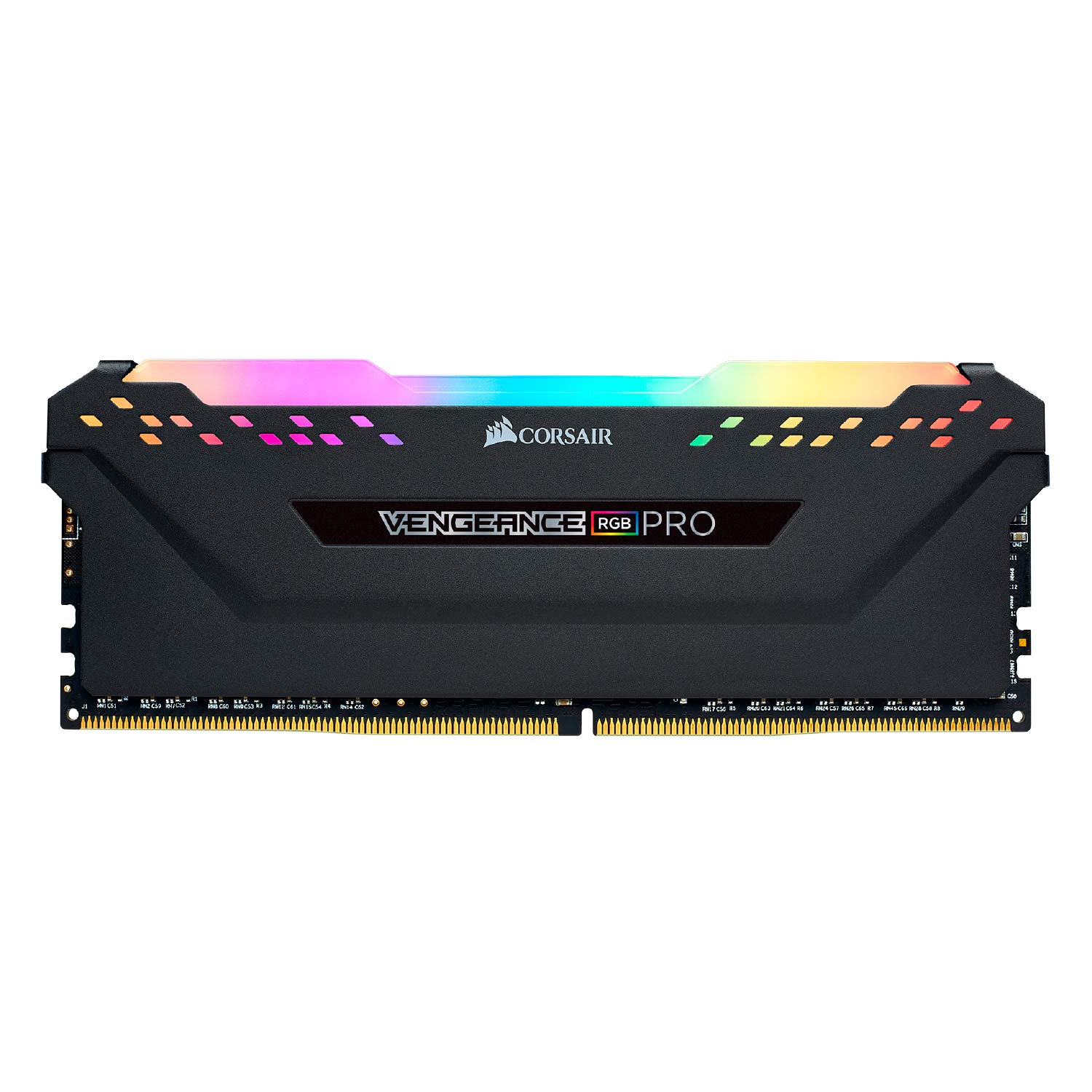 

Модуль пам яті CORSAIR для настільних ПК VENGEANCE RGB PRO Series 16 ГБ x CMW16GX4M2Z2933C16 DDR4-2933 МГц [8 ГБ 2] чорний