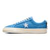 Converse One Star Pro Comfortable Non-Slip Shock Absorbing Wear-Resistant Low-Top Skate Shoes Unisex Sneakers Blue A10074C