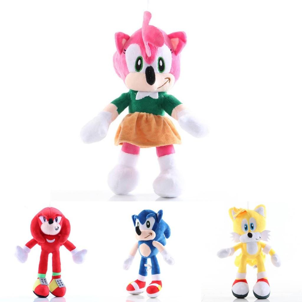 Super Soft Sonic Hedgehog Plush Toy 12 Inch Adorable Stuffed Animal For Kids