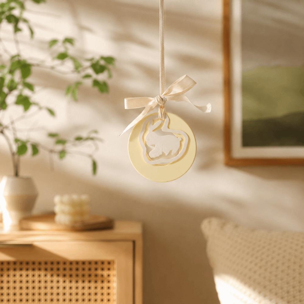 Scented Car Fragrance Diffuser Rabbit Pendant Wardrobe Aromatherapy Festival Gift