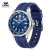 OPK 6109 Fashion Sport Men's Watch Luminous Waterproof Silicone Strap Auto Date Top Original Quartz Man Wristwatch