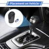 VekAuto Gear Shift Knob Cover for Volkswagen Taos Artificial Leather 2022-2023 (1pc) - Anti-Slip