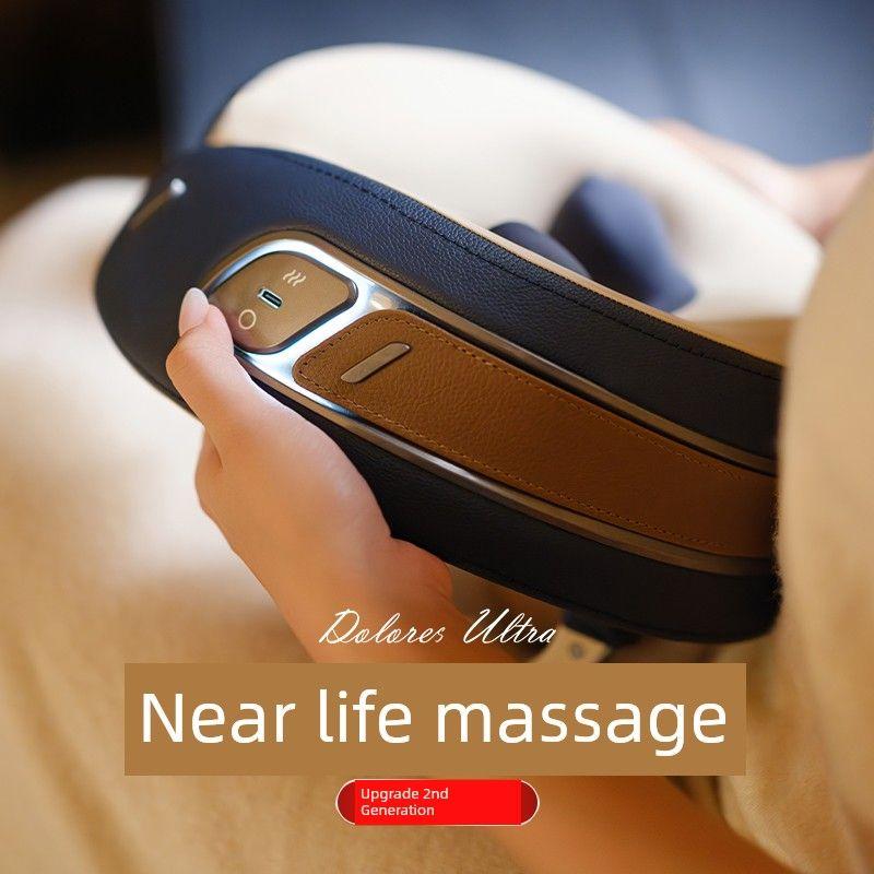 

Japan Ryoji (2026) New Model Dolores Cervical Massager Shoulder and Neck Massager Gift Blue Moon White [Upgraded Second Generation]