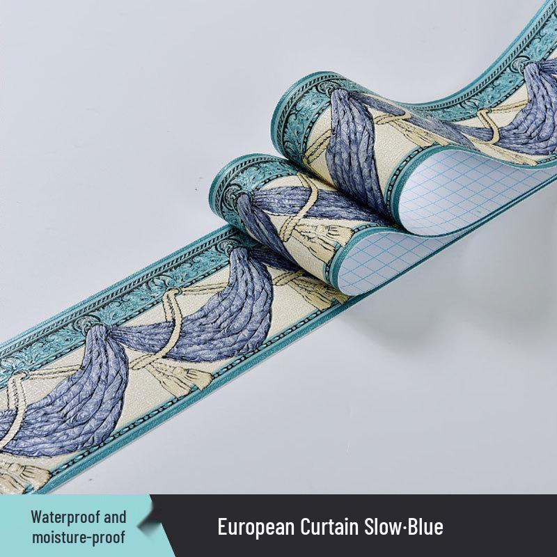 Plintă Decorativă Impermeabilă din PVC și Autocolante de Perete pentru Casă